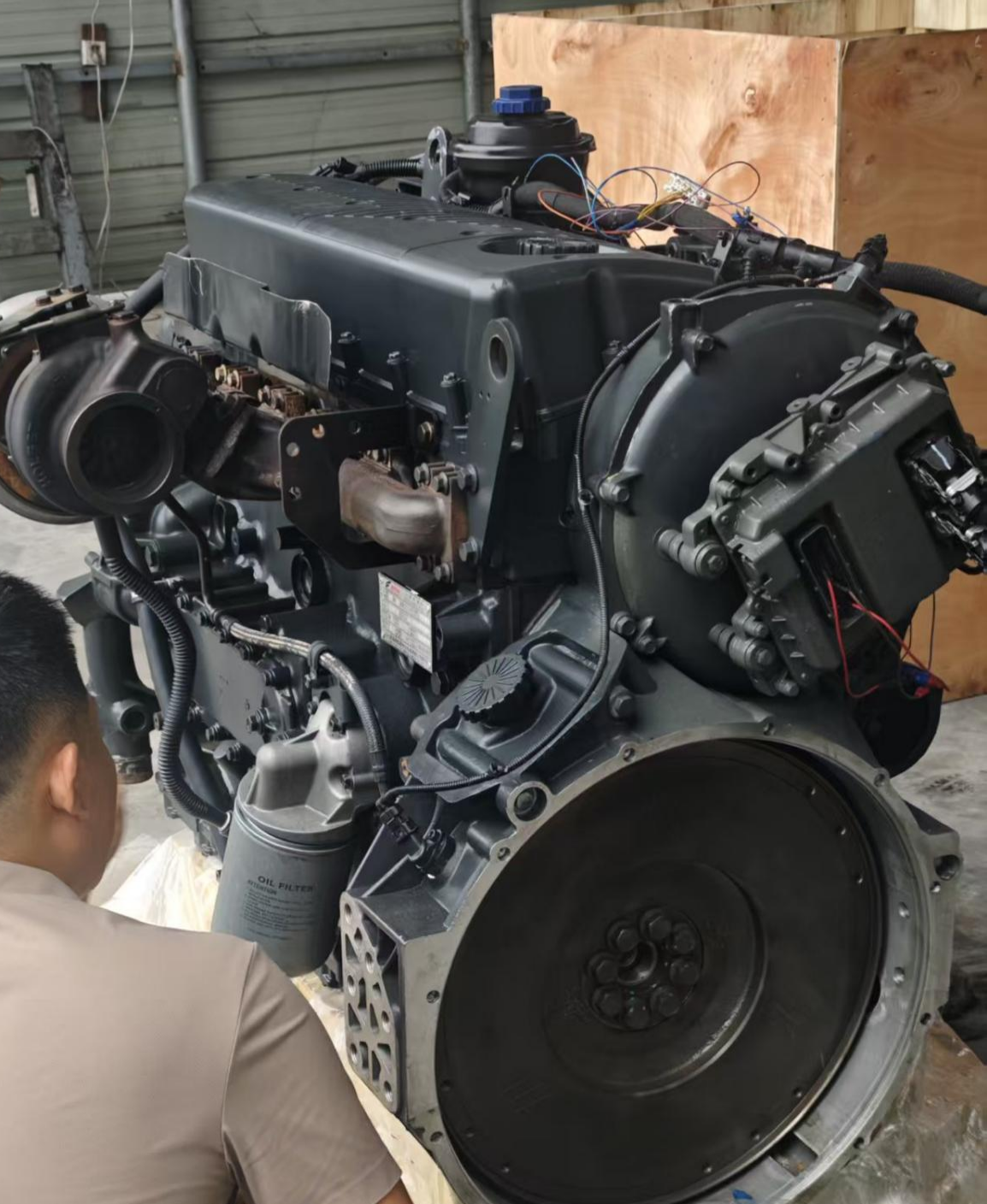 Cliente peruano compra motores originais de fábrica da SFH, teste no local passa perfeitamente