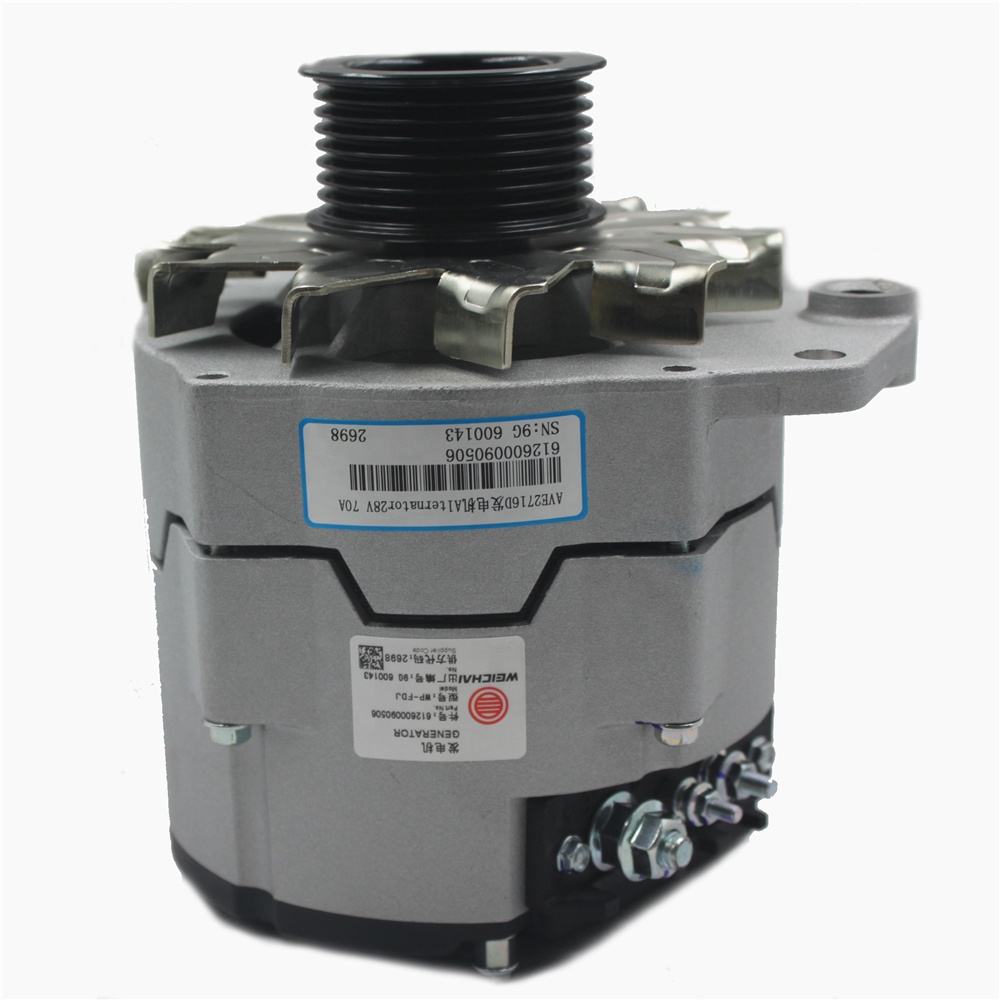 612600090506 alternador de peças de motor do caminhão WD615 WP10 para Weichai Sinotruck Shacman